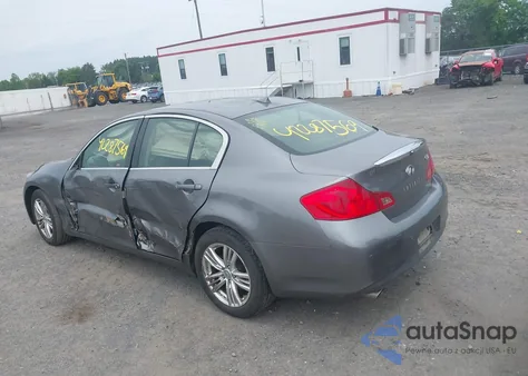 2013 Infiniti G37X from USA, damaged, VIN JN1CV6AR6DM762703